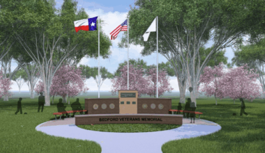 Bedford City Council approves Veterans Memorial Plaza construction contract