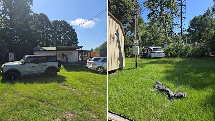 Parked car potentially saves child's life after driver falls asleep at wheel, crashes in East Texas