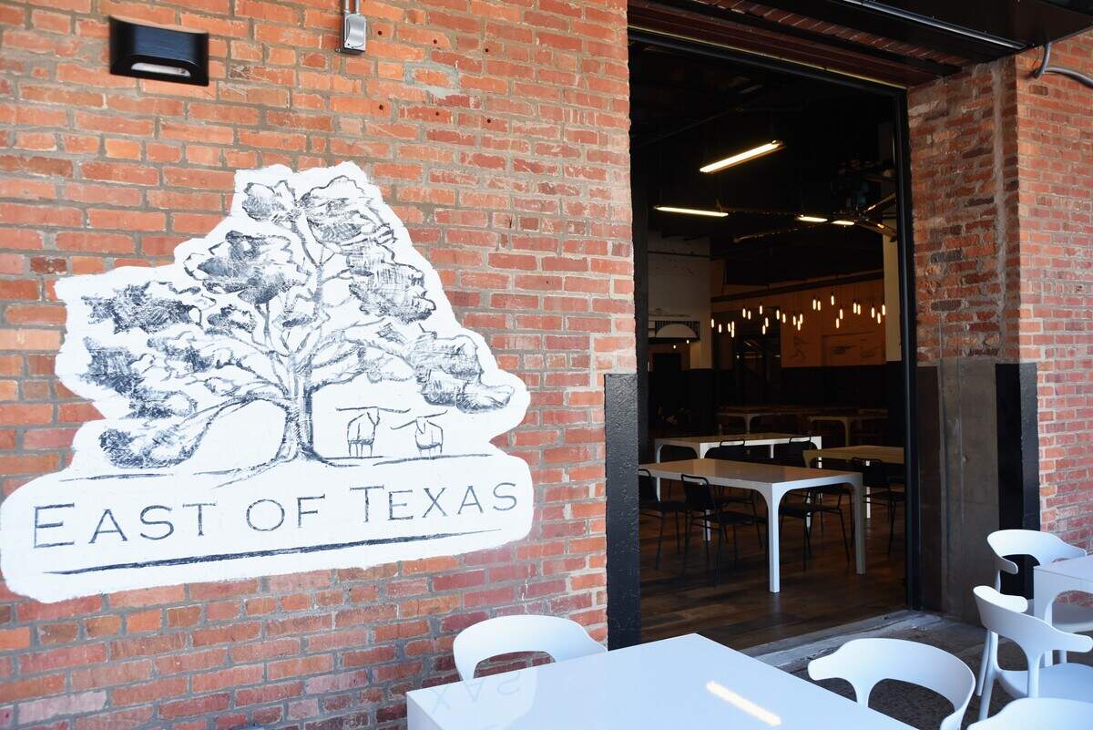 The new East of Texas barbecue restaurant brings Texas-sized vibes to Durham’s American Tobacco Campus.