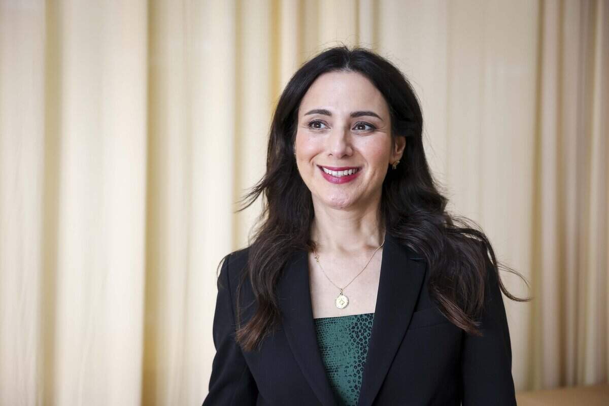 Rep. Gina Hinojosa, Democratic candidate for governor of Texas, poses for a portrait at Eventos Licon on Tuesday, Aug. 25, 2026 in Fort Worth.