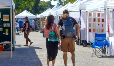 First Saturday Arts Market in The Heights