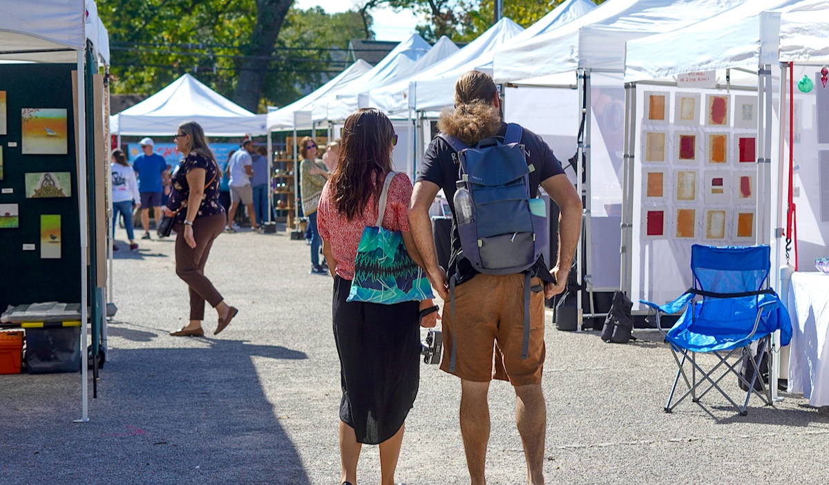 First Saturday Arts Market in The Heights