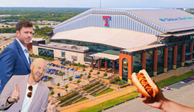 Free football jerseys, $1 hot dogs, and a 'Yellowstone' creator first pitch kick off the Texas Rangers' jam-packed six-game Arlington homestand