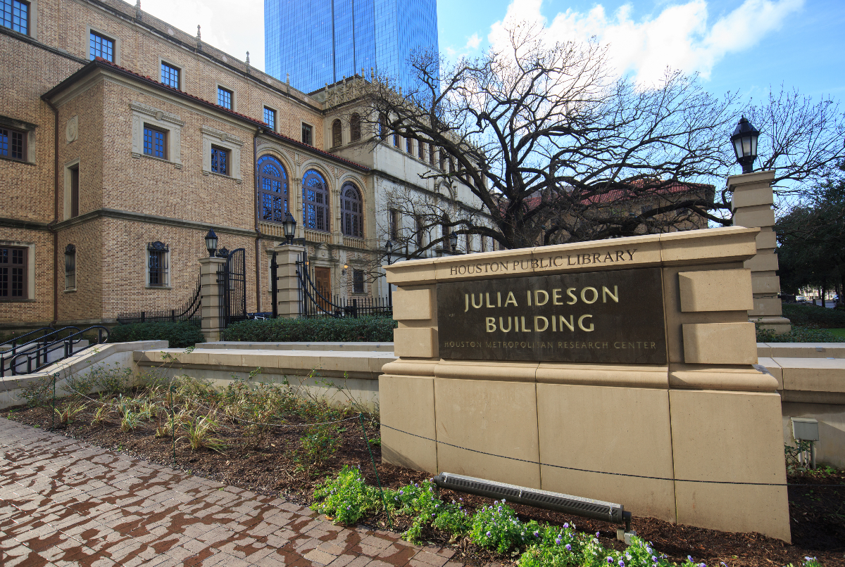One of Houston’s oldest and most beautiful libraries is celebrating its 100th birthday this weekend — with a free vintage fairs and rare architectural access