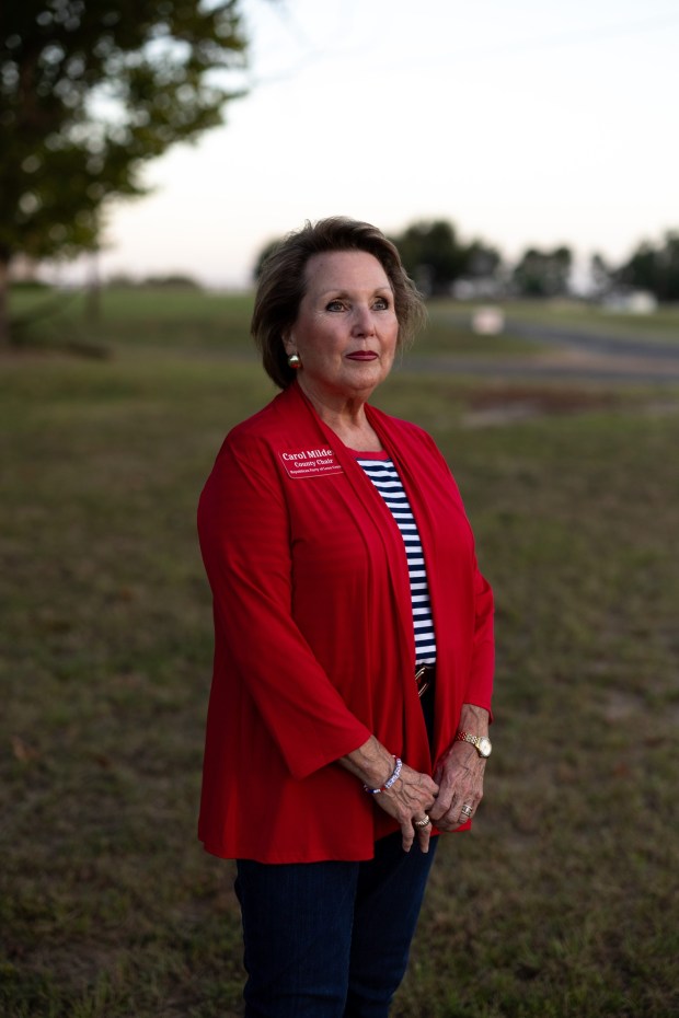 Leon County GOP Chair Carol Milder. (Antranik Tavitian/For The Washington Post)