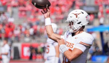 Arch Manning leads No. 5 Texas as Longhorns aim for CFP – NBC 5 Dallas-Fort Worth