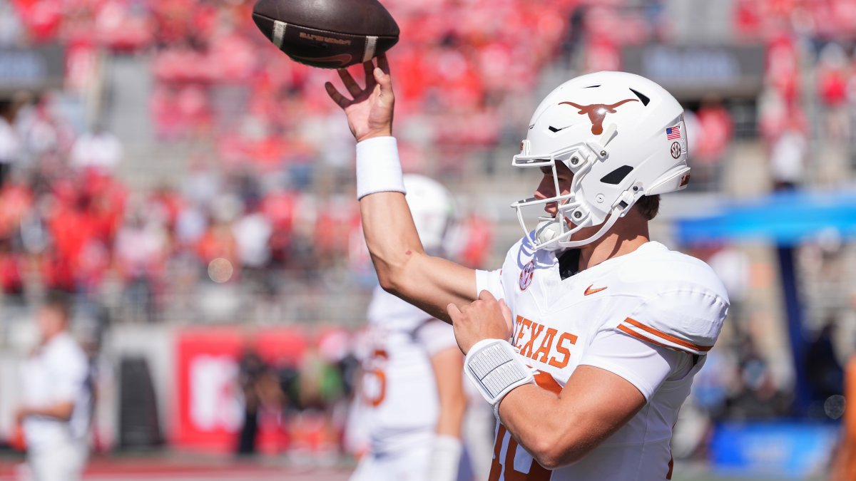 Arch Manning leads No. 5 Texas as Longhorns aim for CFP – NBC 5 Dallas-Fort Worth