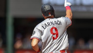 Trevor Larnach, Twins handle fallout after report details failed trade with Houston Astros