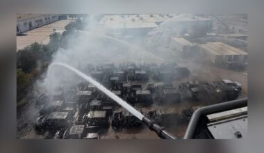 Grand Prairie Fire Engulfs 30 Vehicles