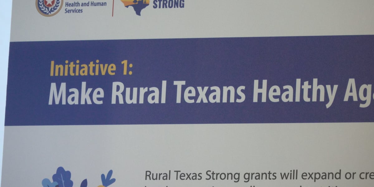 Texas launches $1.4 billion plan to boost rural health care, HHSC holds public forum