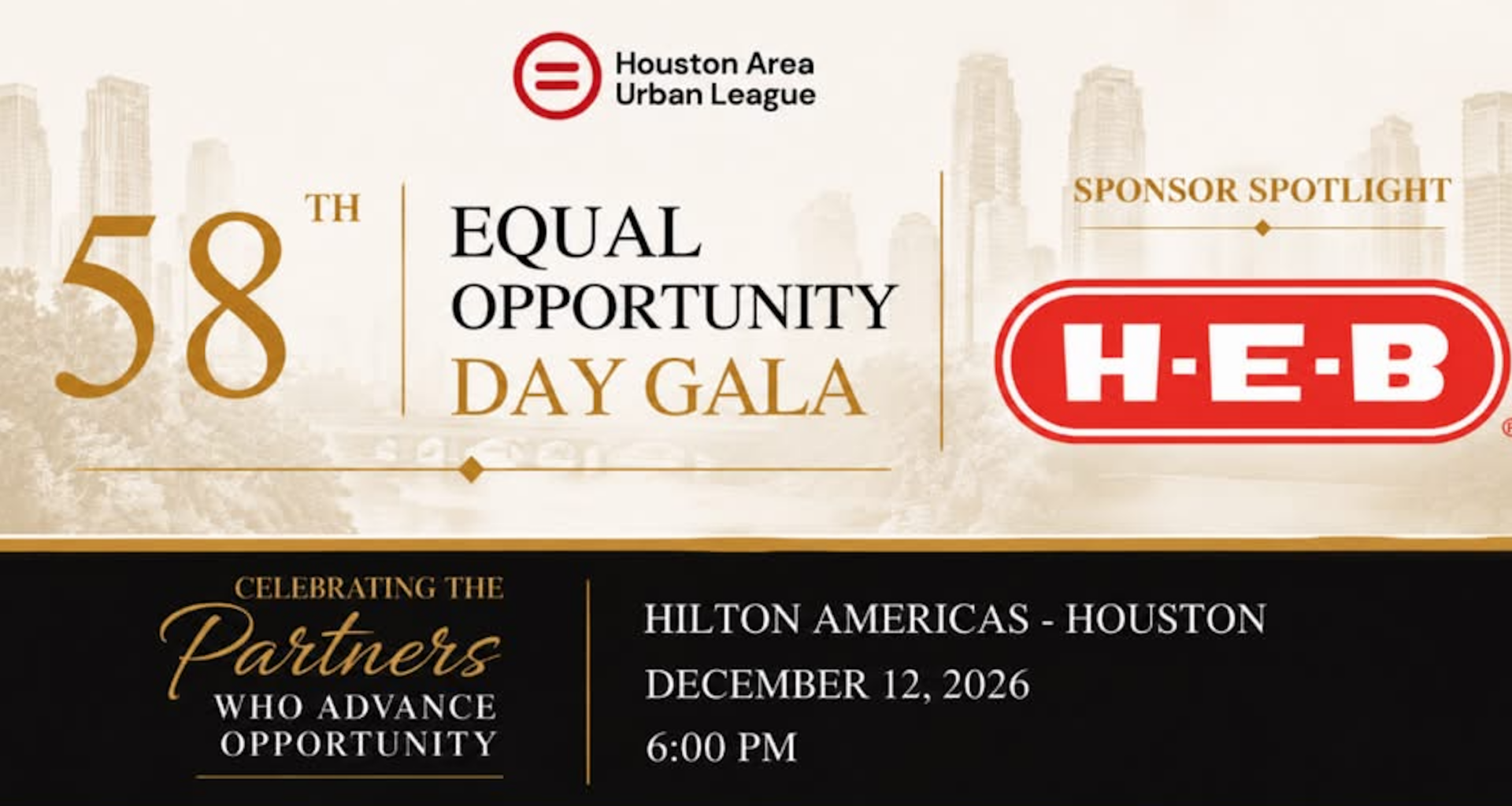 ✨ Houston Style Magazine is proud to serve as a 2026 Media Sponsor of the Houston Area Urban League’s Equal Opportunity Day Gala! | Houston Style Magazine