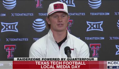 Texas Tech QB Hammond ‘excited to let it rip in fall camp’