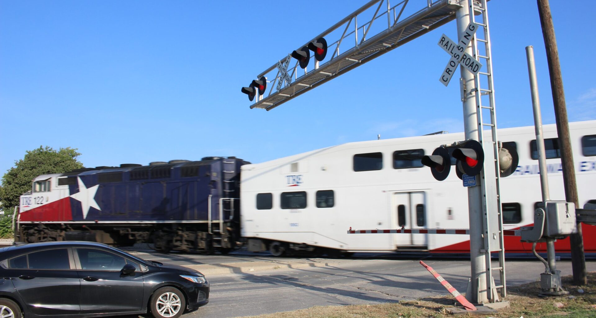 Pedestrian gates, improvements coming to Trinity Railway Express-Riverside Drive crossing