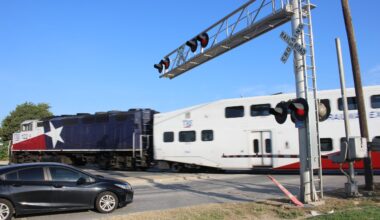 Pedestrian gates, improvements coming to Trinity Railway Express-Riverside Drive crossing