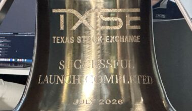 First closing bell rings at the Texas Stock Exchange