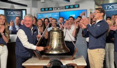 Texas Stock Exchange rings first closing bell