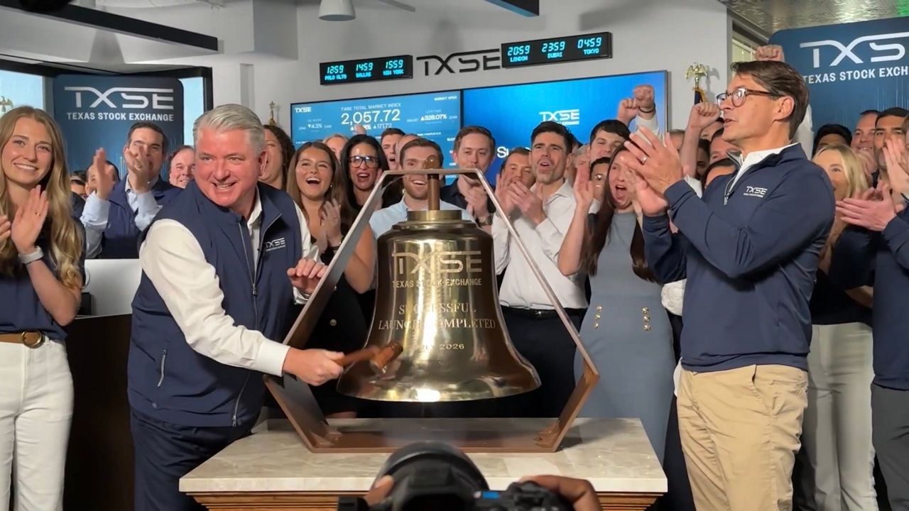 Texas Stock Exchange rings first closing bell