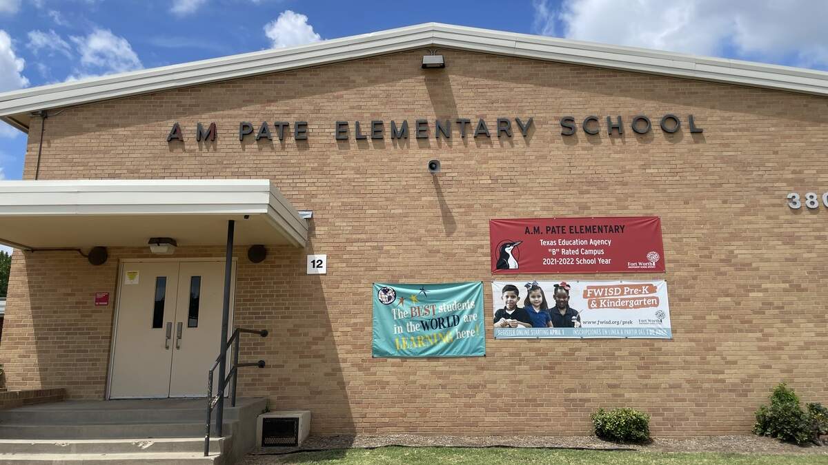 A.M. Pate Elementary School is photographed on Aug. 2, 2025. A.M. Pate Elementary School is photographed on Aug. 2, 2025.