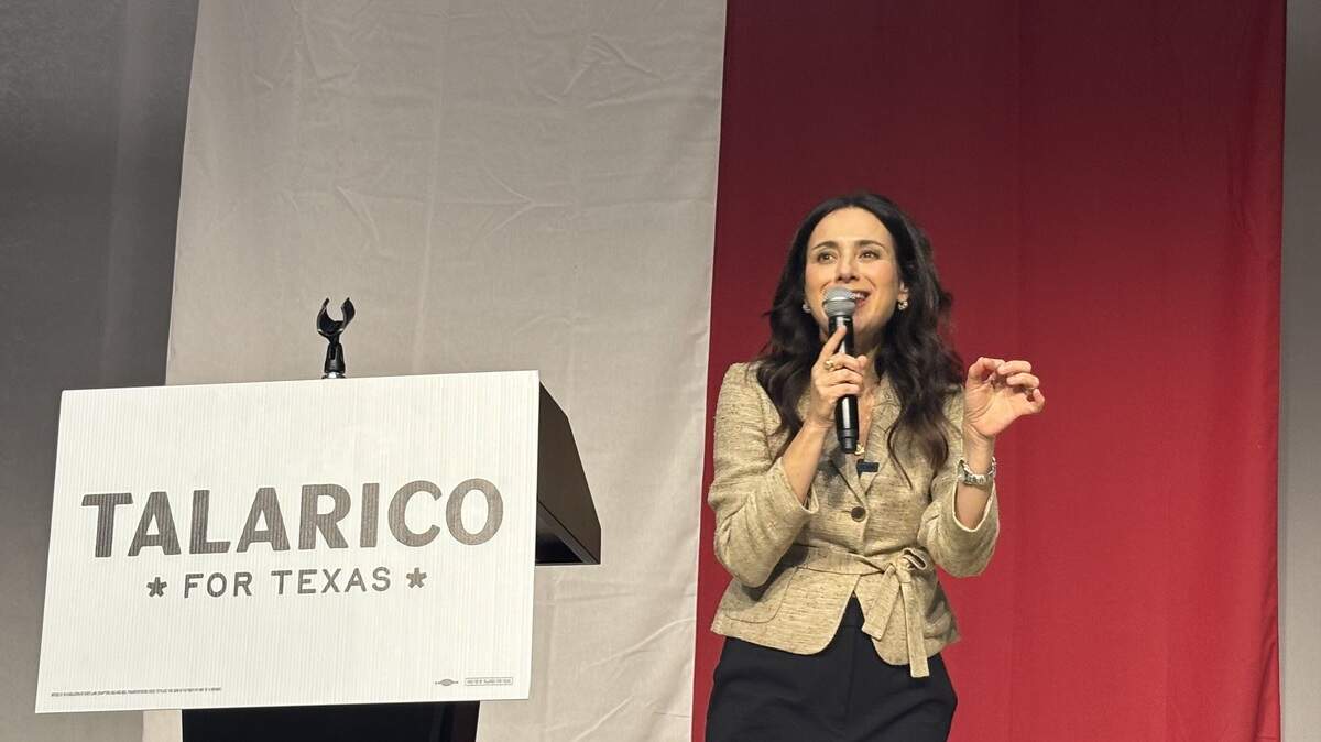 Democratic nominee for Texas Governor Gina Hinojosa joined U.S. Senate Democratic candidate James Talarico at his political rally in Plano on June 2, 2026. Hinojosa will host a rally in Fort Worth on Aug. 25. Democratic nominee for Texas Governor Gina Hinojosa joined U.S. Senate Democratic candidate James Talarico at his political rally in Plano on June 2, 2026. Hinojosa will host a rally in Fort Worth on Aug. 25.