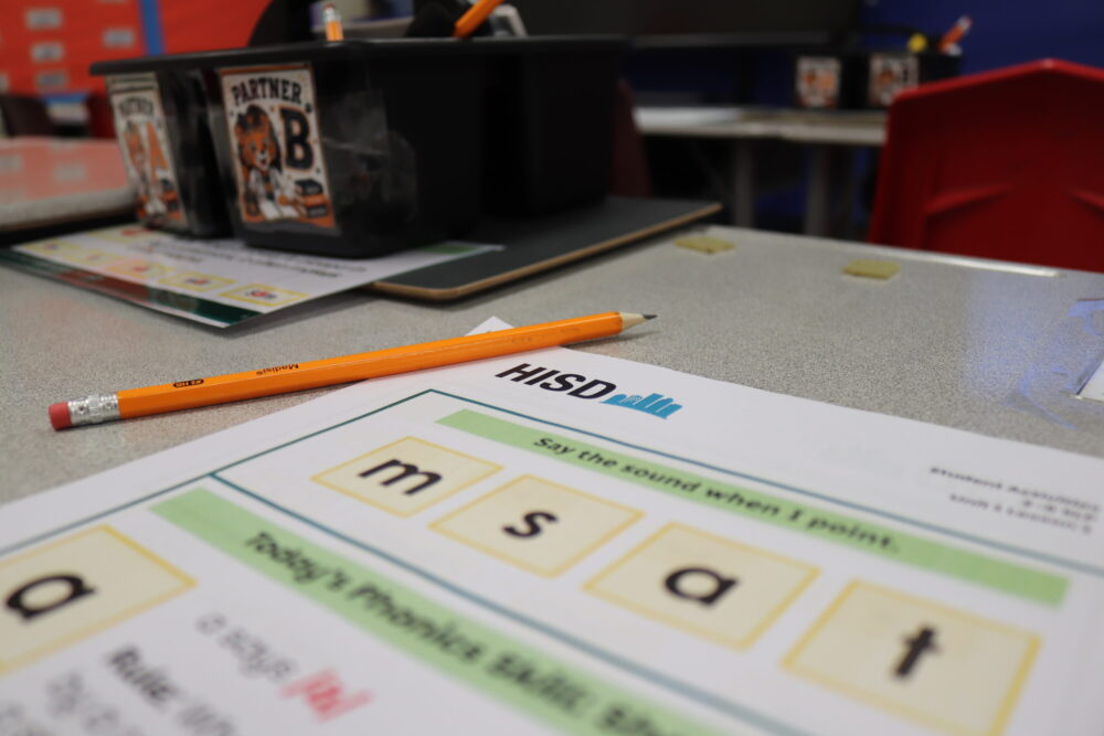 Houston ISD classroom worksheet August 10 2026