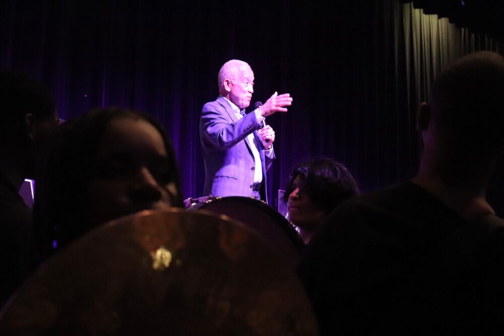 Mike Miles celebrates Wheatley