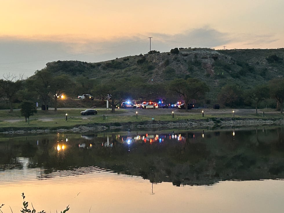Crash on road near Buffalo Springs Lake Saturday, Aug. 1, 2026.