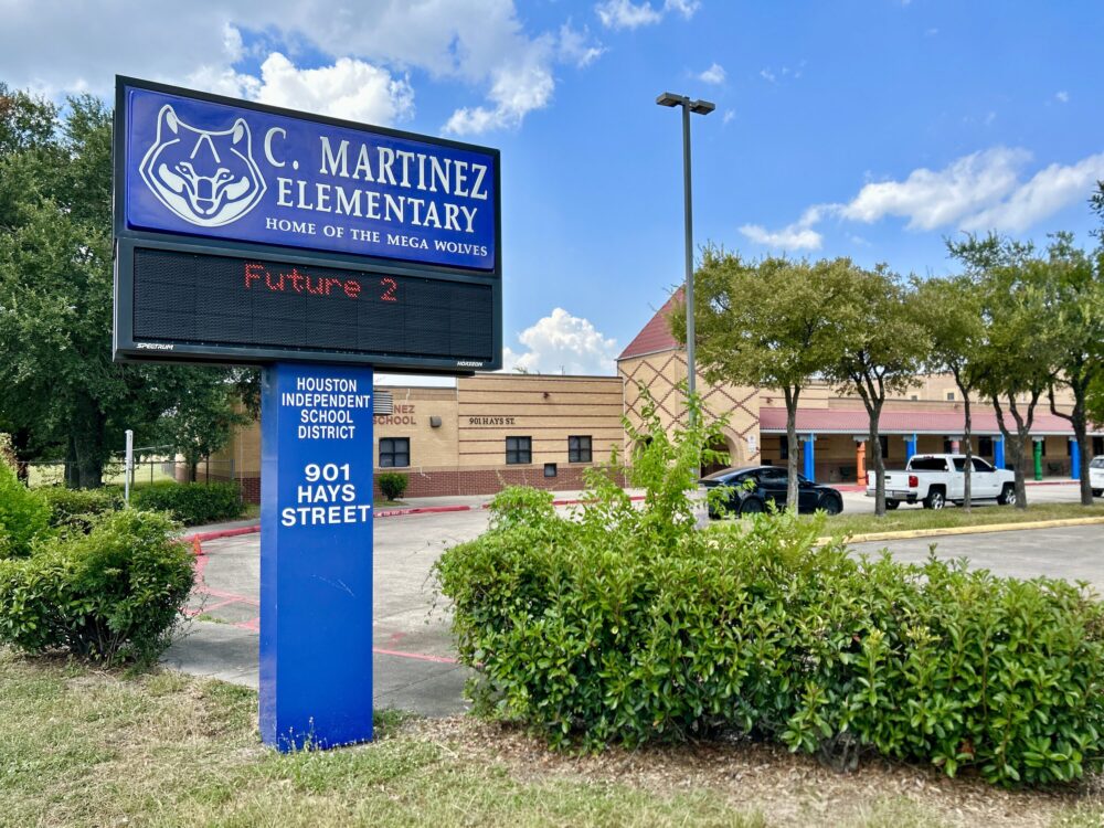 Clemente Martinez Elementary Sign