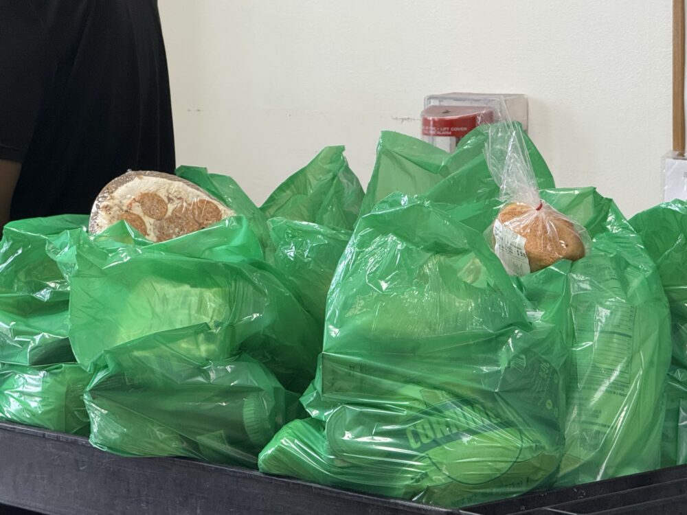 Food Bags at Guadalupe Center Market