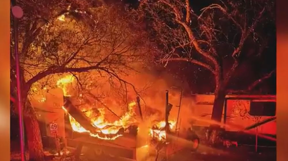 1 person injured after RV fire, Lubbock Fire Rescue says
