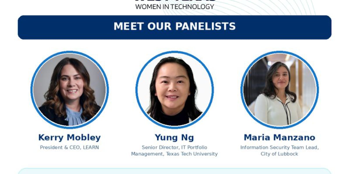 Registration hits capacity for inaugural West Texas Women in Technology Luncheon