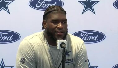 ‘Real love for everybody’: Cowboys’ Tyler Booker looks for consistency in year 2