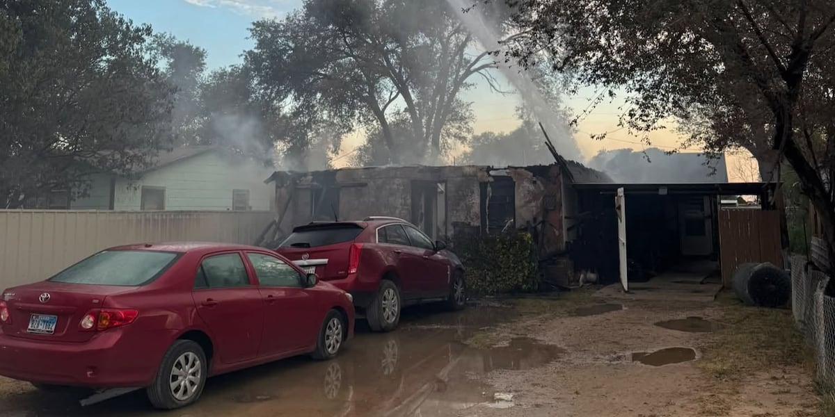 Homeowners lose everything in Saturday morning structure fire