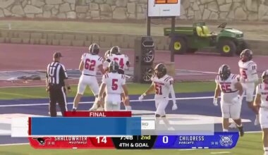 Shallowater starts strong, beats Childress 35-21
