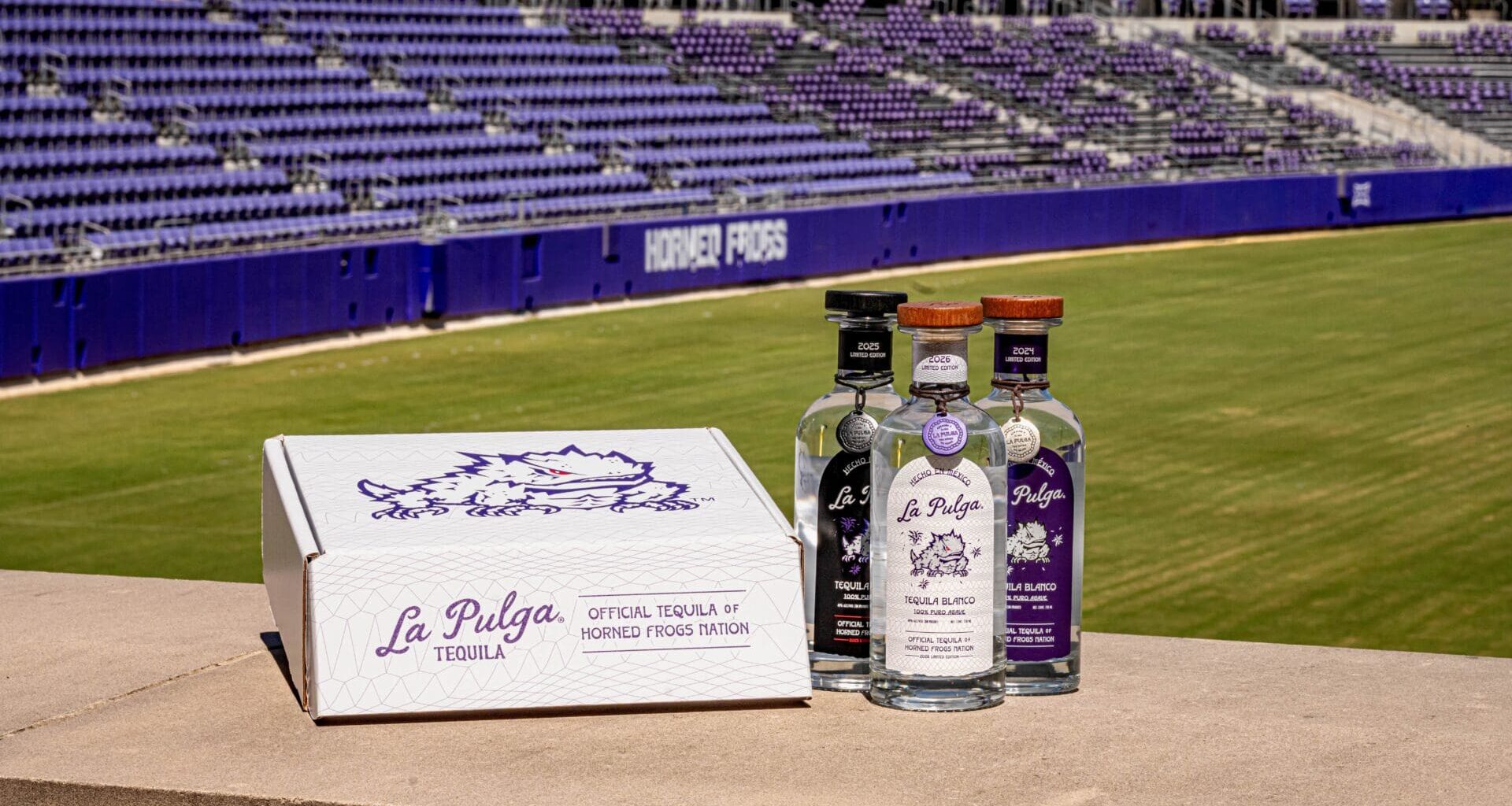 Fort Worth’s La Pulga Tequila Debuts 2026 TCU Horned Frogs Collector’s Bottle