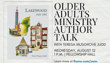 Author to visit LHUMC and discuss history of Lakewood Shopping Center