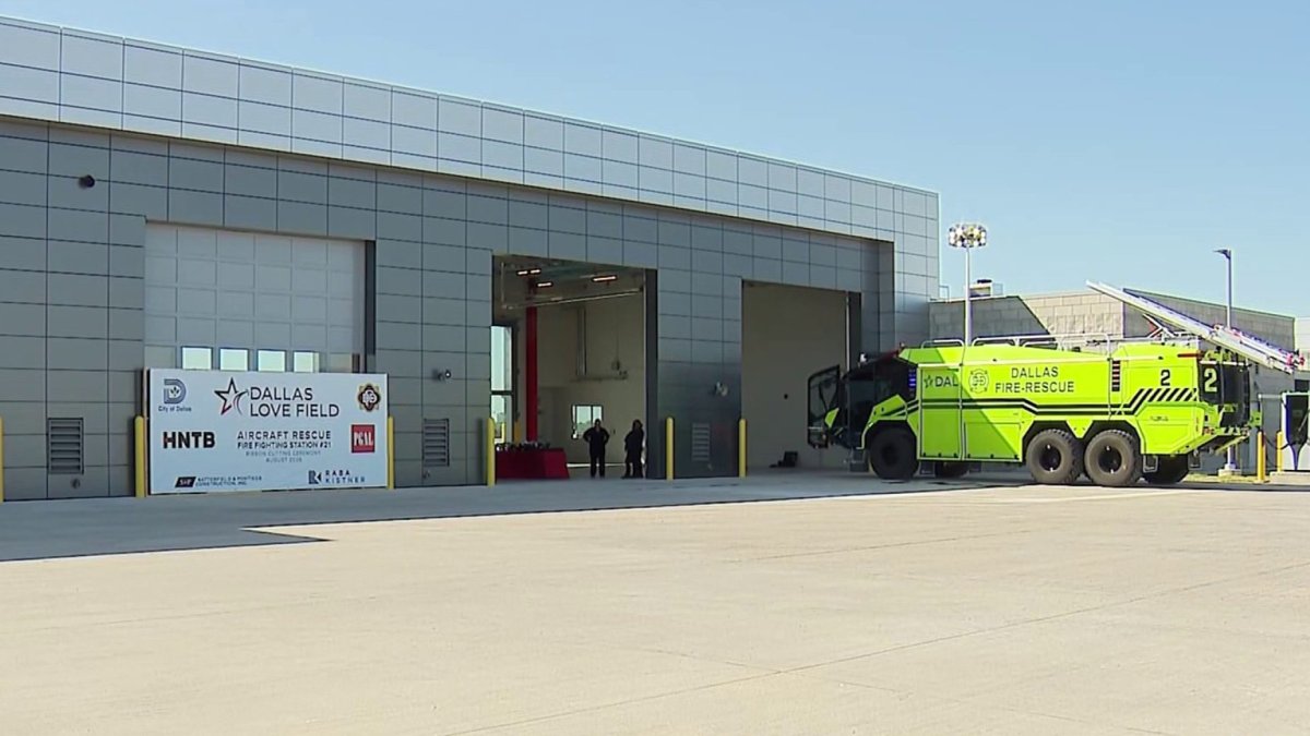 Dallas Love Field opens new high-tech airport fire station – NBC 5 Dallas-Fort Worth