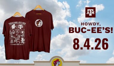 Aggie pride meets Beaver fever: Texas A&M and Buc-ee’s launch first co-branded merchandise
