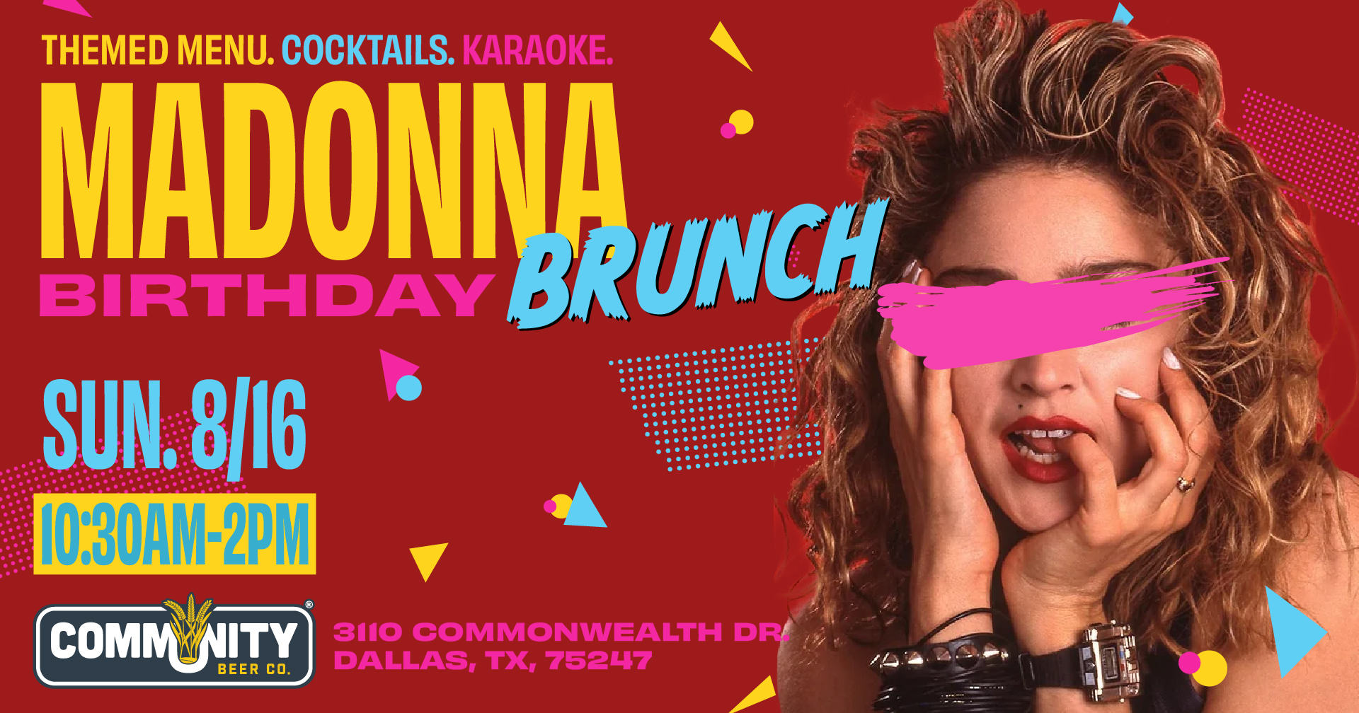 Madonna Brunch | Community Beer Company | Promotional Events | Dallas Observer