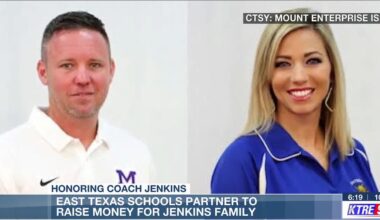 East Texas schools raising funds after death of former East Texas athletic director, wife in wreck