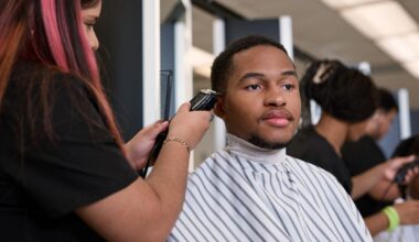 Skyline student barbers style their way to success