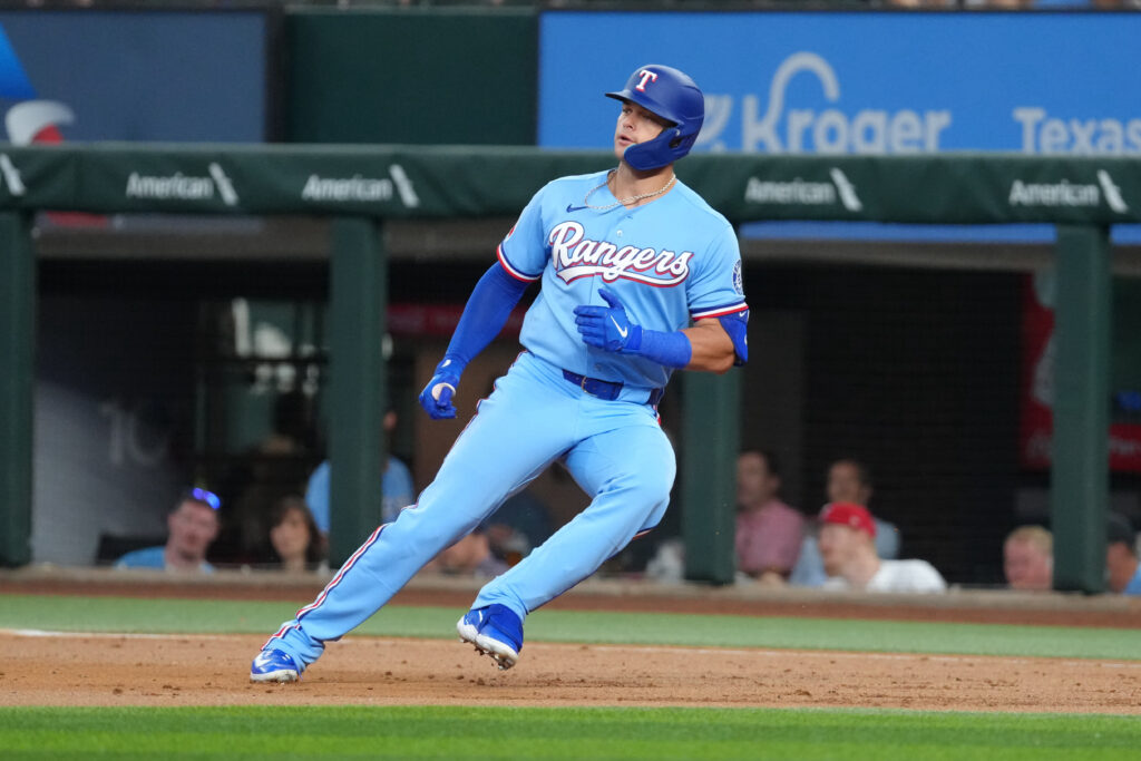 Texas Rangers bring Logan O'Hoppe back to majors vs. Angels