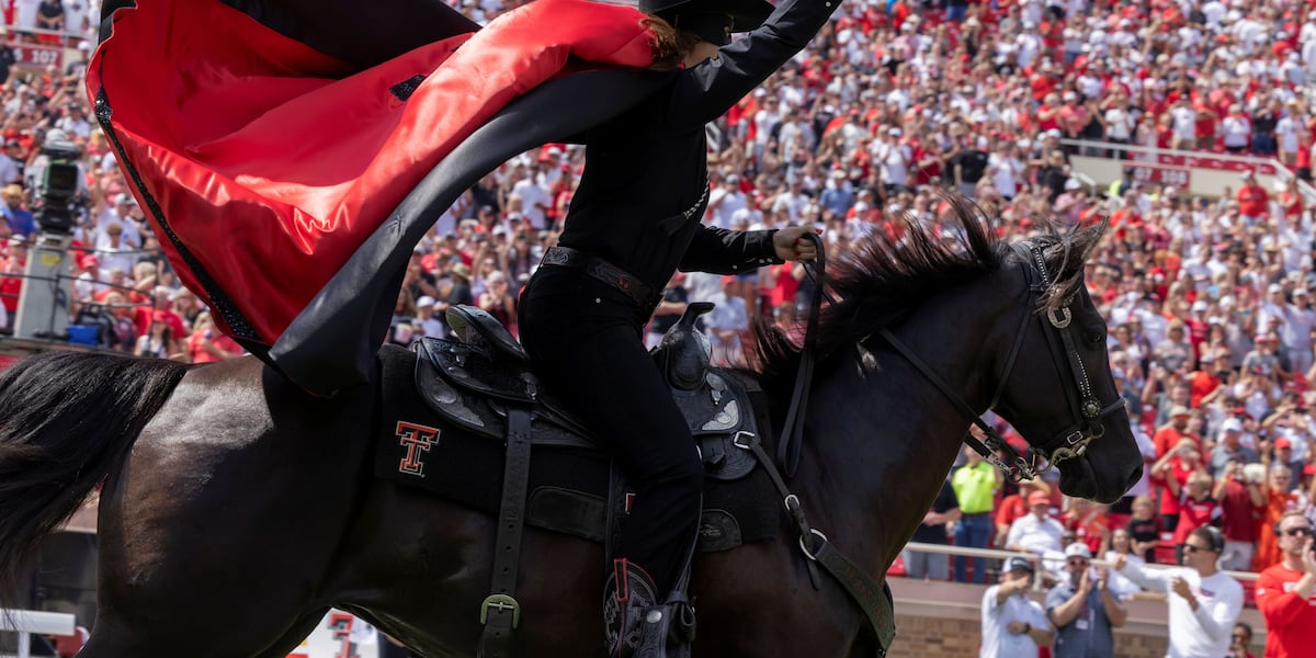 Texas Tech’s Masked Rider named No. 4 mascot in the nation, No. 1 in Big 12