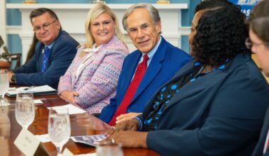 Governor Abbott Holds Inaugural Texas Classroom Commission Meeting At Governor’s Mansion | Office of the Texas Governor
