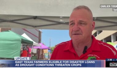 East Texas farmers battles drought ahead of fall harvest