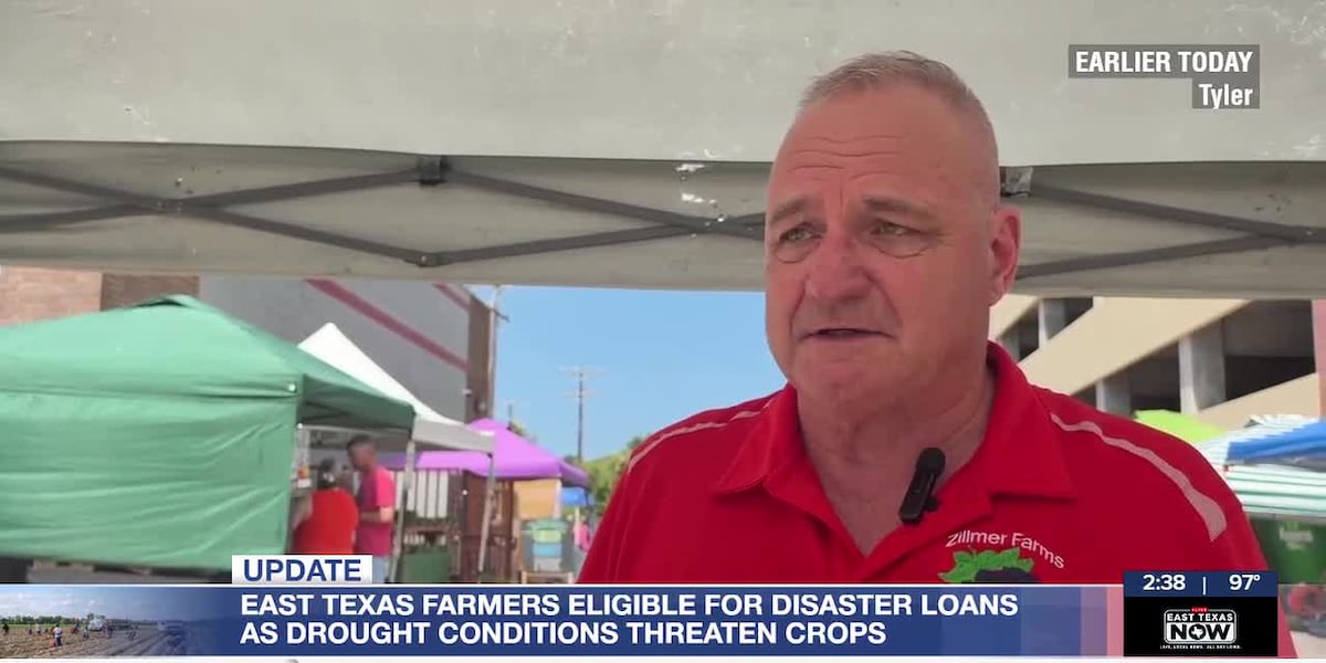 East Texas farmers battles drought ahead of fall harvest