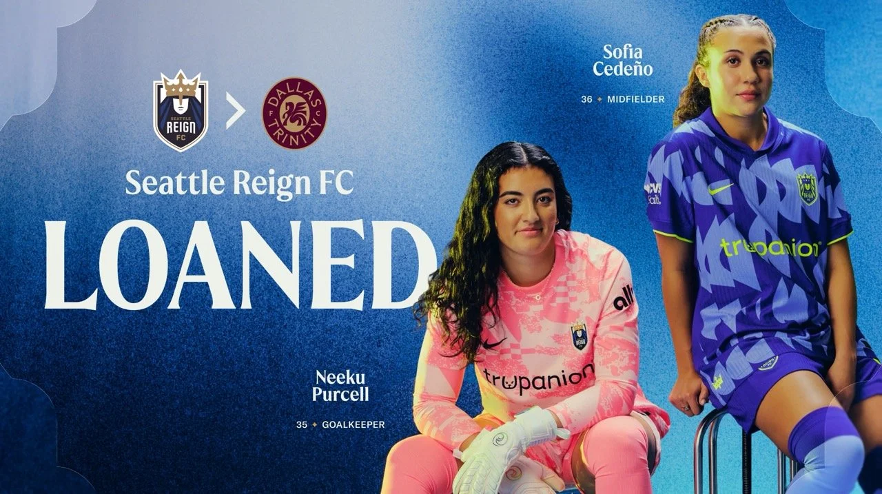 Seattle Reign FC Loans Sofia Cedeño & Neeku Purcell to Dallas Trinity FC — Seattle Reign FC
