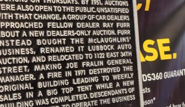 Texas Historical Marker Unveiled to Honor Historic Lubbock Auto Auction