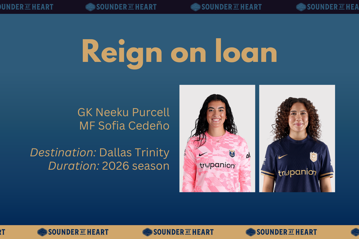 Reign loan Purcell and Cedeño to Dallas for remainder of season