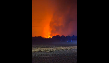 Ross Fire grows to 80,000 acres in two North Texas counties