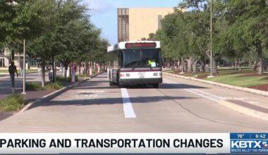 Texas A&M makes changes to parking and transportation ahead of the fall semester